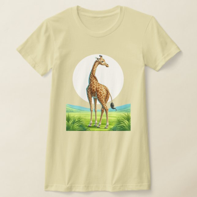 schöner Giraffe T-Shirt (Ablage )