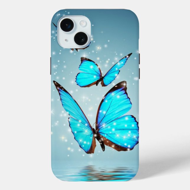 schöner, glänzender Schmetterling Case-Mate iPhone Hülle (Rückseite)