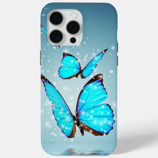 schöner, glänzender Schmetterling Case-Mate iPhone Hülle (Rückseite)
