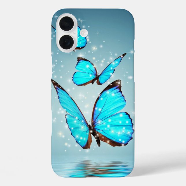 schöner, glänzender Schmetterling Case-Mate iPhone Hülle (Rückseite)
