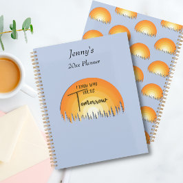 Schöner Glaube Sonnenaufgang ich weiß, wer morgen Planer