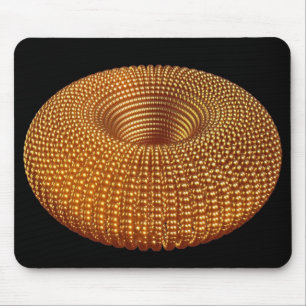Schöner Golden Torus Mousepad