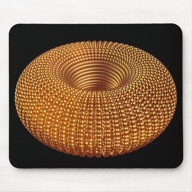 Schöner Golden Torus Mousepad (Vorne)
