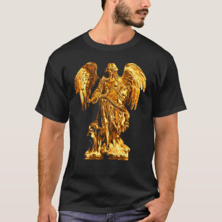 Schöner Goldener Engel T-Shirt