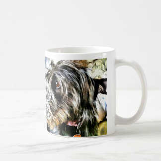 Schöner grauer Lurcher Tasse