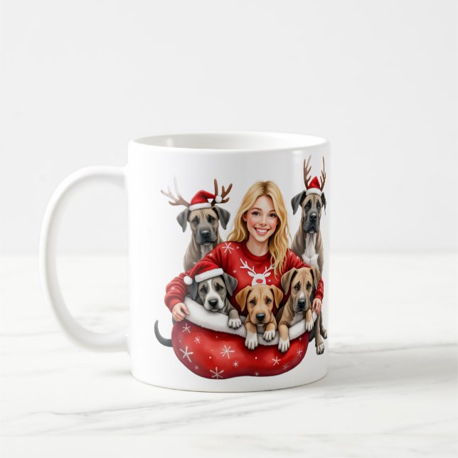 SCHÖNER GREAT DANE KAFFEETASSE (Links)