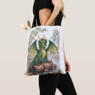 Schöner grüner Drache