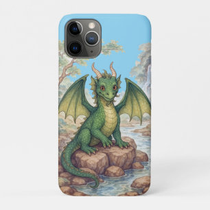 Schöner grüner Drache Case-Mate iPhone Hülle