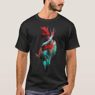Schöner Guppy-Fisch Fancy Guppies Thailändischer K T-Shirt