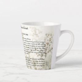 Schöner, handgemalter Indianervogel Milchtasse