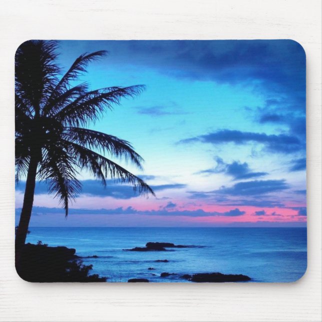 schöner Hawaii-Strand Mousepad (Vorne)