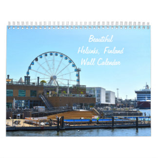 Schöner Helsinki Finnland-Mauerkalender Kalender