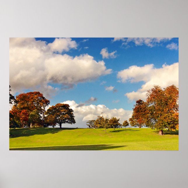 Schöner Herbst, Schottland Poster (Vorne)