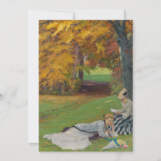 Schöner Herbstnachmittag | Edward Cucuel (Vorderseite)