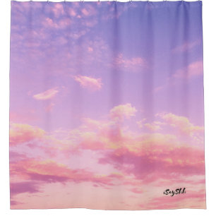 Schöner Himmel Duschvorhang