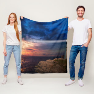 schöner Himmel Fleecedecke