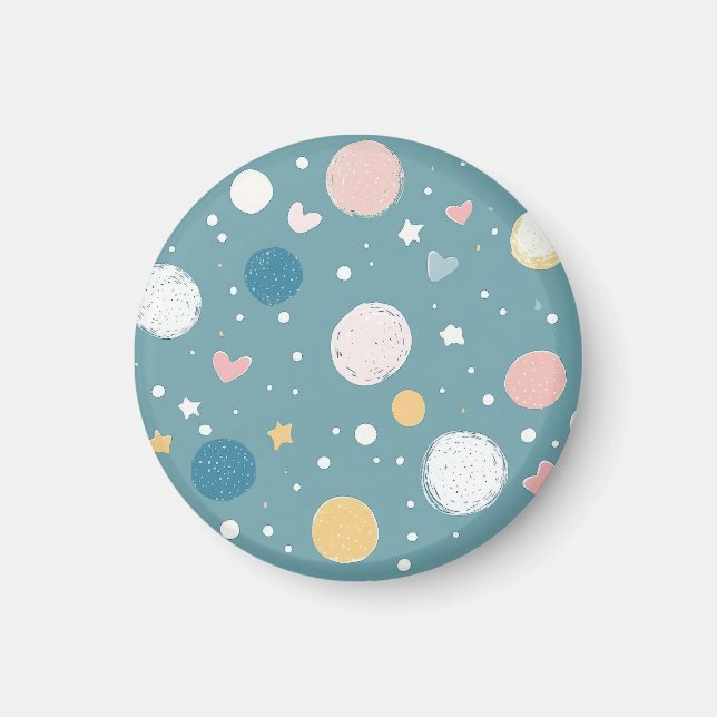 Schöner Himmel Magnet (Vorne)