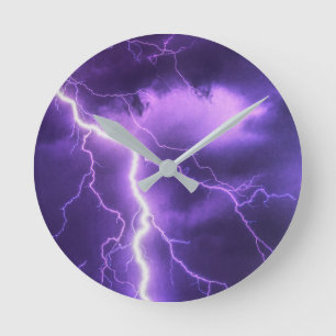schöner Himmel Runde Wanduhr