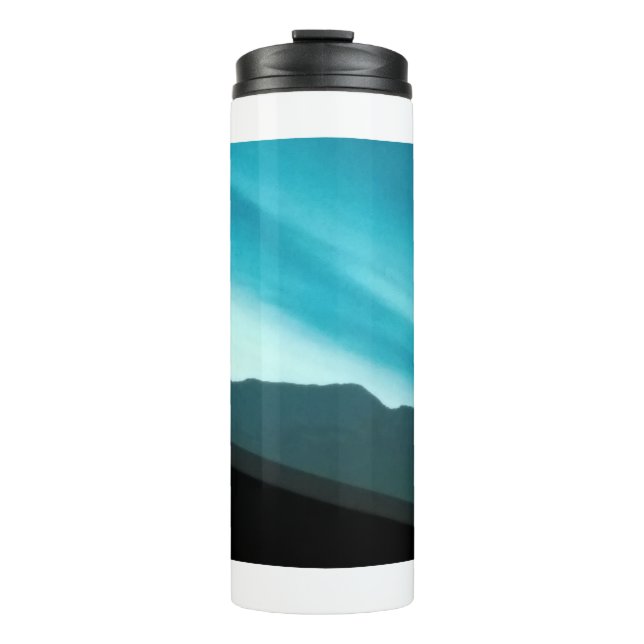 Schöner Himmel Thermosbecher (Vorderseite)