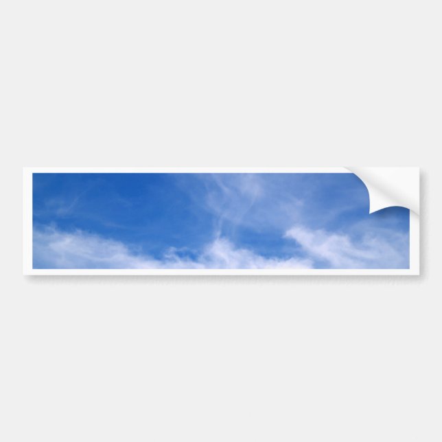 schöner Himmel und Wolke Autoaufkleber (Vorne)