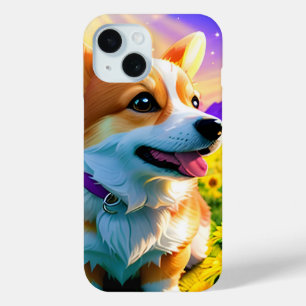 Schöner Hübscher Corgi Welpen Hund 3 Case-Mate iPhone Hülle