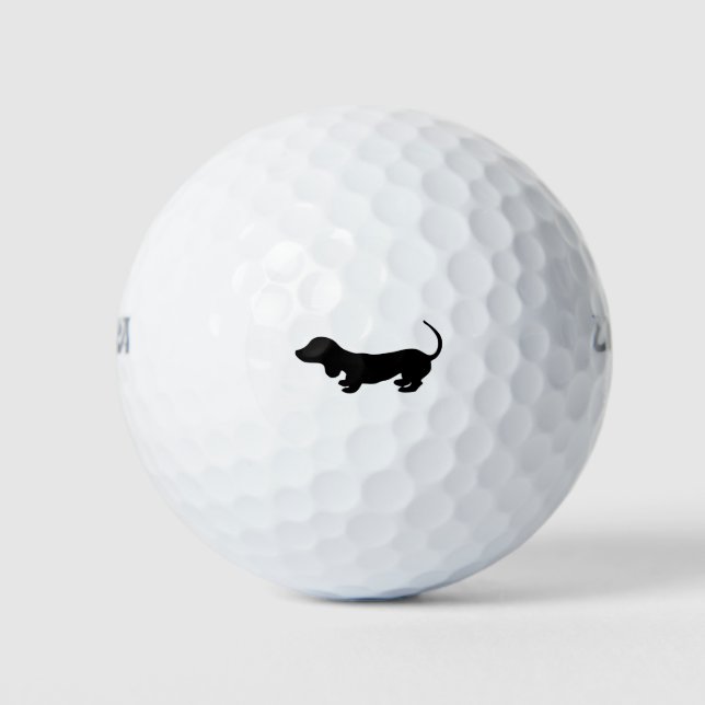 Schöner Hund 2 Golfball (Vorderseite)