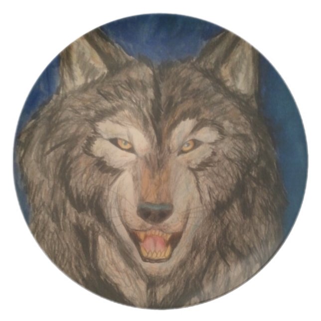 schöner Jäger Teller (Vorderseite)