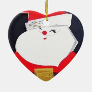 Schöner Jahrgang Weihnachten Keramikornament