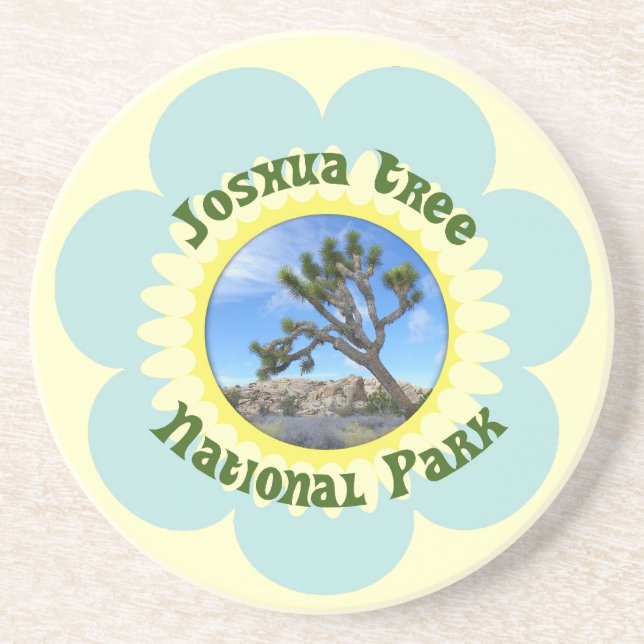 Schöner Joshua Tree Nationalpark Untersetzer! Untersetzer (Vorne)