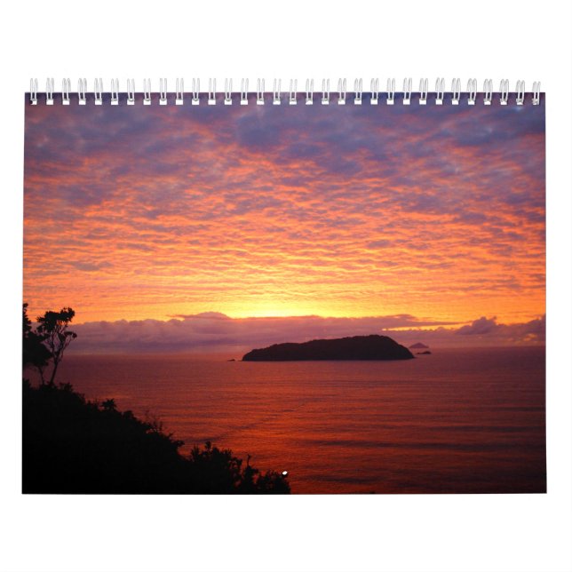 Schöner Kalender Ozeane Sonnenuntergänge (Titelbild)