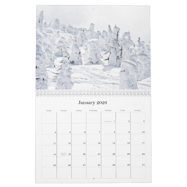 Schöner Kanada-Kalender Kalender (Jan 2026)