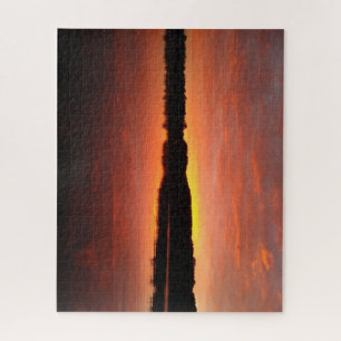 Schöner Kensington Lake bei Sunrise Puzzle