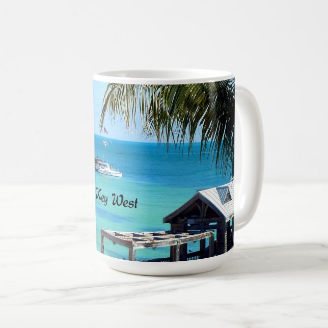 Schöner Key West Kaffeetasse (VorderseiteRechts)