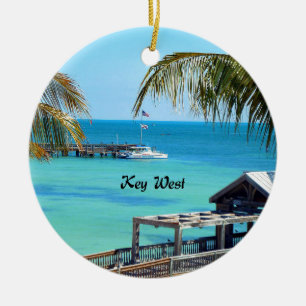 Schöner Key West Keramikornament
