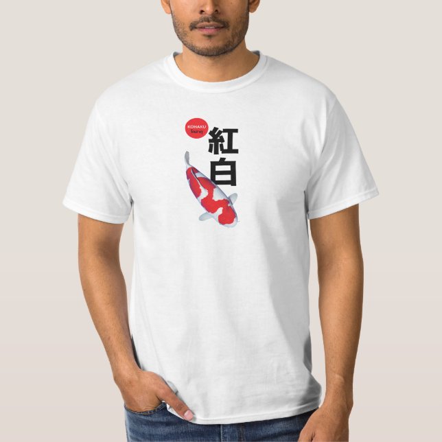 Schöner Kohaku Koi T - Shirt - Elegant (Vorderseite)