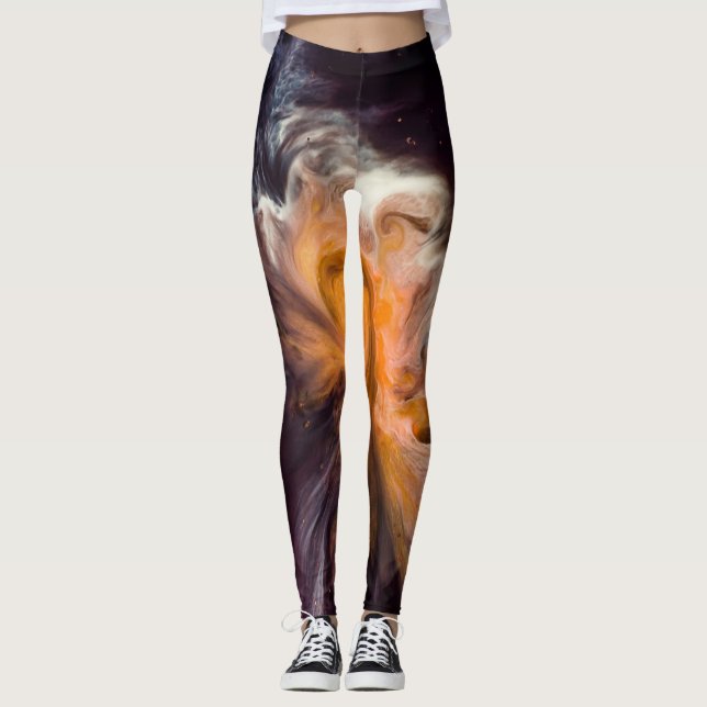 Schöner Kosmos Leggings (Vorderseite)