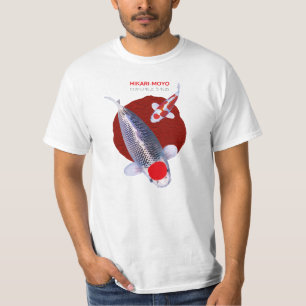 Schöner Kujaku Koi T - Shirt - Elegant