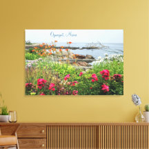 Schöner Küstengarten Ogunquit, ME