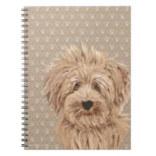 Schöner Labradoodle Notizblock