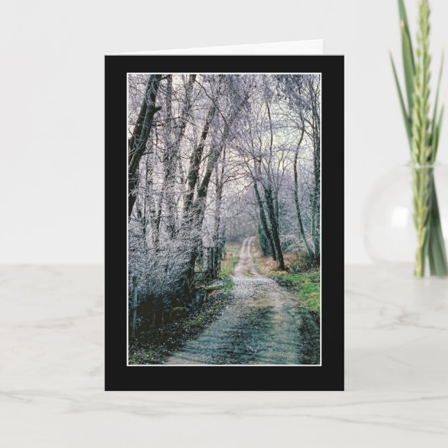 Schöner Landweg - die Straße nicht genommen Karte (Vorderseite)