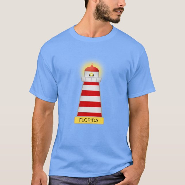 Schöner Leuchtturm T-Shirt (Vorderseite)