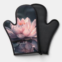 Schöner Lotus See Ofenhandschuh
