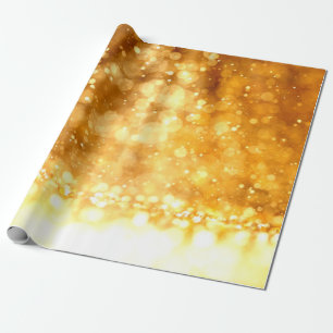Schöner luxuriöser goldgelber Glitzer Hintergrund. Geschenkpapier