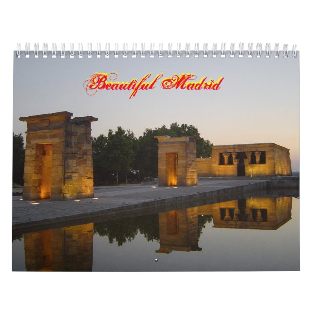 Schöner Madrid-Kalender Kalender (Titelbild)