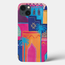 schöner marokkanischer Stadtmalereigehäuse Case-Mate iPhone Hülle