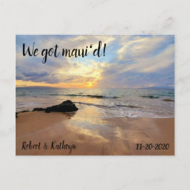 Schöner Maui Beach Wir Got Maui'd Postkarte