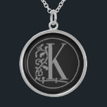 Schöner Mongram Brief K Muttertag, Geburtstag Sterling Silberkette<br><div class="desc">Sie wird diese Sterling Silver Pendant Necklace mit ihrer Monogram Liebe! Schöne Monogram Letter K Choose Size, Style and Metal Finish Mother's Day, Birthday, Verlobung, Bridesmaid Gift Idea! Lieblicher Schmuck für sie! Erinnern Sie sich an Mama, Schwester, Tochter, Tante, Nichte, Freundin, Oma, Ehefrau und Freunde! Mehr Monogram Magic Gifts bei...</div>