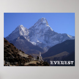 Schöner Mount Everest - Snowy Himalayas Poster