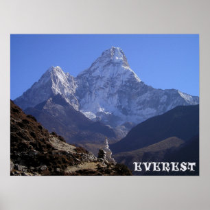 Schöner Mount Everest - Snowy Himalayas Poster