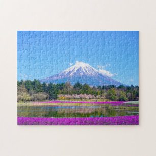 Schöner Mount Fuji Präfektur Shizuoka Japan Puzzle